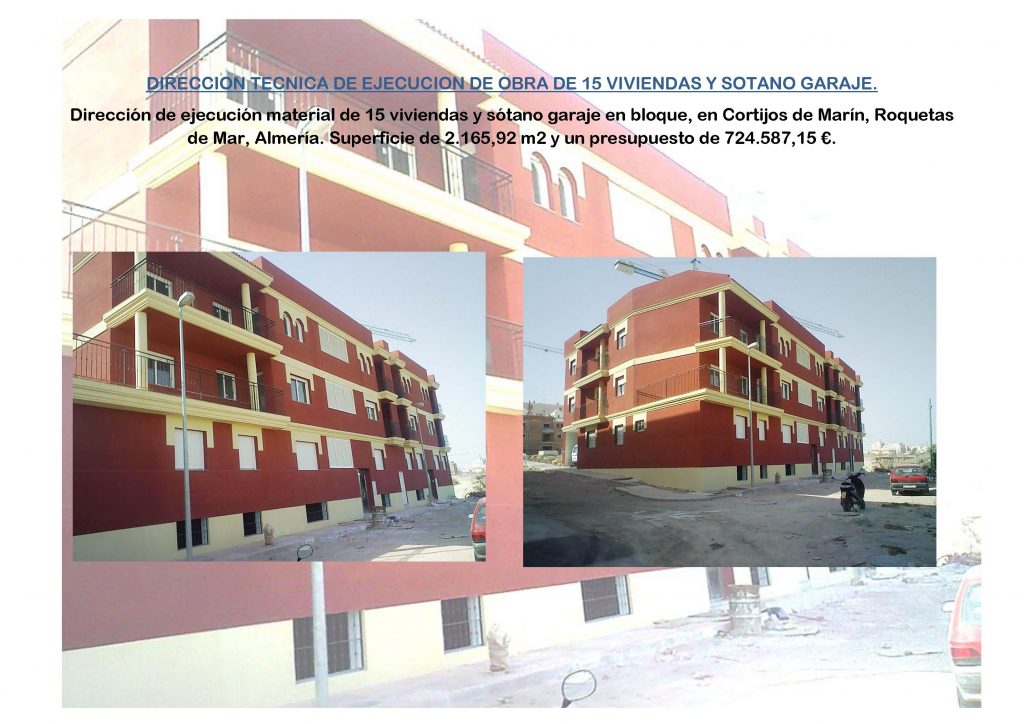 Direcciones de Obras – Estudio de Arquitectura Almería